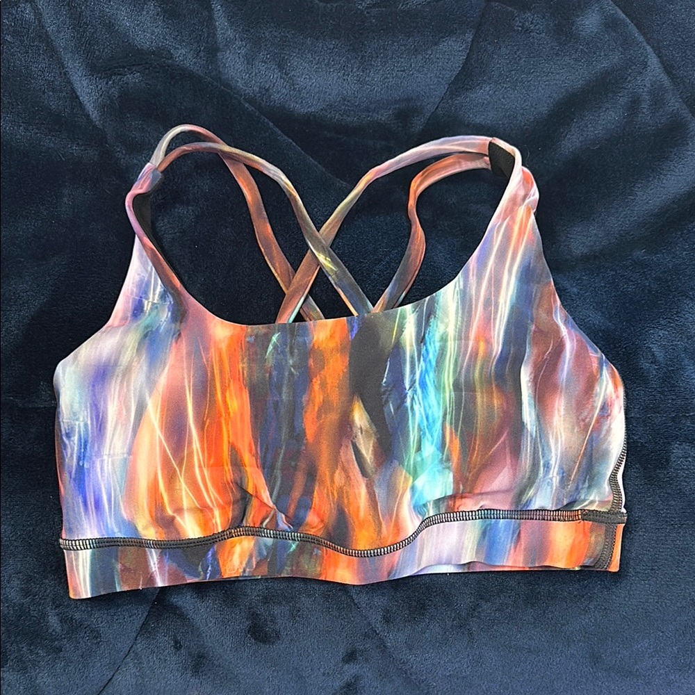 Lululemon Sports Bra with X-Back Straps